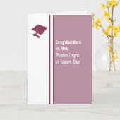 キヤノン法学修士号カード カード (黄色い花)