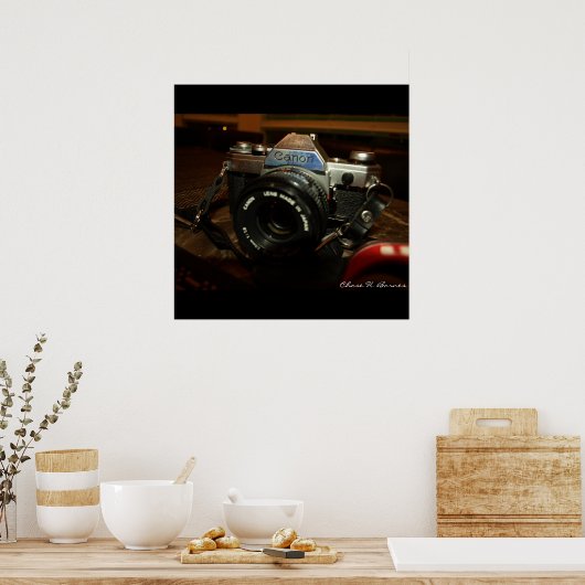 キヤノンAE-1 ポスター (キッチン)