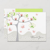 キュお洒落ップケーキツリーバターズスイート誕生日 ポストカード (正面/裏面)