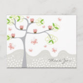 キュお洒落ップケーキツリーバターズスイート誕生日 ポストカード (正面)