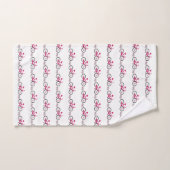 キュアピンクの自転車のためのサイクル バスタオルセット (ハンドタオル)