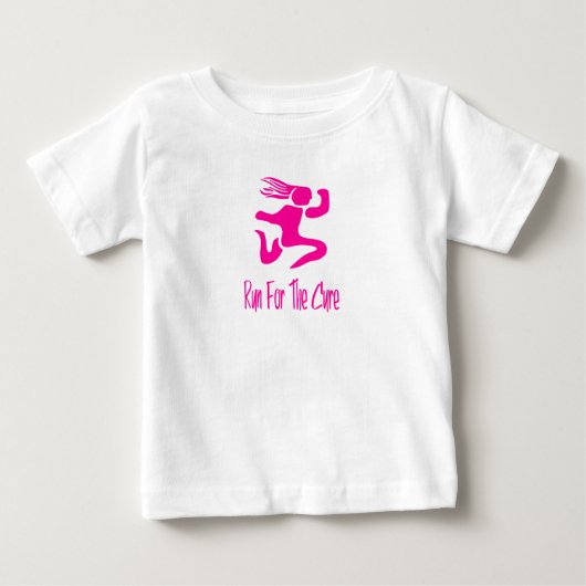 キュア走ベビーT型 ベビーTシャツ (正面)