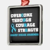 キュア…墓の金属オーナメント メタルオーナメント (左)