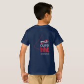 キュアHHT FIND.TREAT.CURE認識度Tシャツ（少年） Tシャツ (裏面フル)