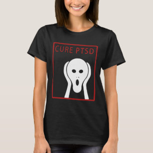 キュアPtsd認識度2ポスト外傷性ストレスディコード Tシャツ