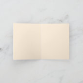 キュイおもしろいカピバラハッピーバースデー サンキューカード (内部)