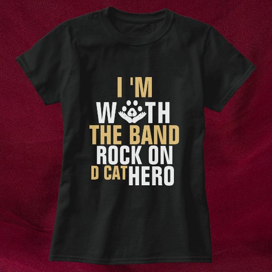 キュイおもしろいキャット引用文デザインブパーソナライズされたラック Tシャツ