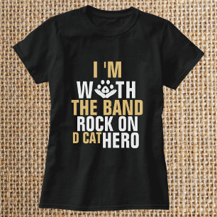 キュイおもしろいキャット引用文デザインブパーソナライズされたラック Tシャツ