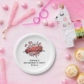 キュイおもしろいバチェロレッテ結婚レトロ紙 ペーパープレート (パーティー)