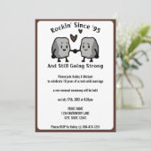 キュイおもしろい・ロック結婚の命日の誓いの更新 招待状 (スタンド正面)