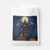 キュイお洒落不気味ハ幽霊のよく出るウス | ハロウィン- フェイバーバッグ (正面)