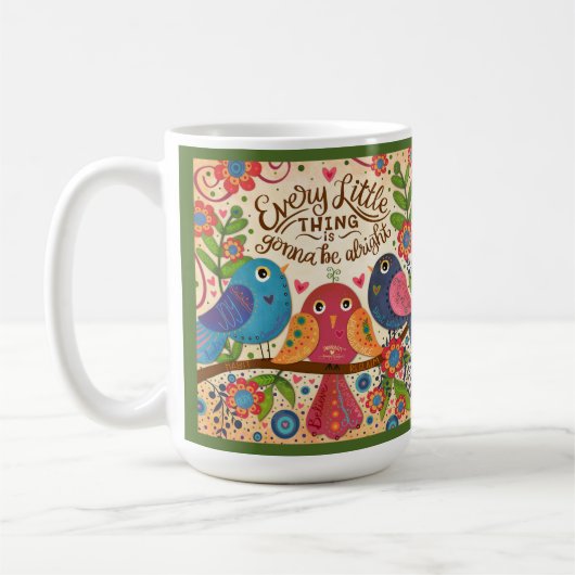 キュイお洒落・バインスパイアーズ引用文契約者 コーヒーマグカップ (左)