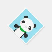 キュイすごいかわいいパンダ スタンダードカクテルナプキン (角)