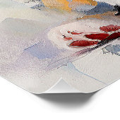 キュイすごいコリー縁どドッグパピー005 - Xeno Luci ポスター (コーナー)