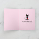 キュイつるイイなバつるンタインの黒猫 シーズンカード (内部)