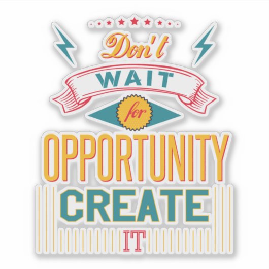 キュイやる気を起こさせる感動的ことわざ引用文 シール (正面)