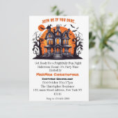 キュイエレガントハウス幽霊のよく出るアダルトハローウィンパーティ 招待状 (スタンド正面)