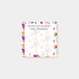 キュイカスタムー先生キツネ ポストイット