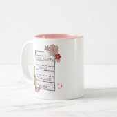 キュイカスタム最高の先生 ツートーンマグカップ (正面左)