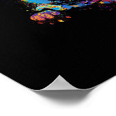 キュイカラフルチワワ ポスター (角)