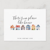 キュイカラフルハウス実在エテート農業マーケティング ポストカード (正面)