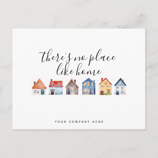 キュイカラフルハウス実在エテート農業マーケティング ポストカード (正面)