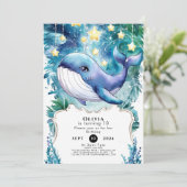 キュイカラフルホエー航海のル誕生日 招待状 (スタンド正面)