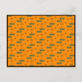 キュイカラフル不気味ーハッピーハローウィンイニシャル シーズンポストカード (裏面)