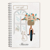 キュイガーリーキャットカフェカスタム ノートブック (正面)