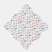 キュイガーリー図解入りの、写真付きのお洒落レインボーカラフルン フェイバーボックス (折り畳みなし)