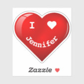 キュイパーソナライズされたイハートハッピー顔ハート シール (シート)