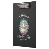 キュイパーソナライズされたグース間抜け先生クラブ クリップボード (左)