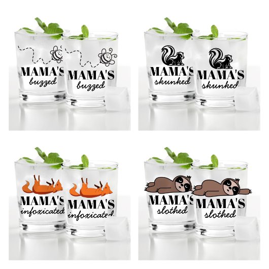 キュイパーソナライズされたスロスキツネビーアンドキツネクールおもしろい ウイスキーグラス