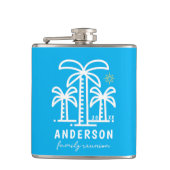 キュイパーソナライズされたビーチファミリー懇親会 フラスク (正面)