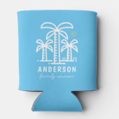 キュイパーソナライズされたビーチファミリー懇親会 缶クーラー (裏面)