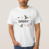 キュイモダンイ不気味ワンハロウィーン誕生日パパ Tシャツ (正面)