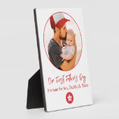 キュイモダンシンプルパパクールファースト・ファーザーズ・デイ フォトプラーク (側面)