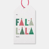 キュイモダンファラお洒落ラホリデイ ギフトタグ (正面)