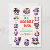 キュイ不気味ファースト誕生日 招待状 (正面)