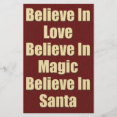 キュイ信じイインサンタ引用文 便箋 (正面)