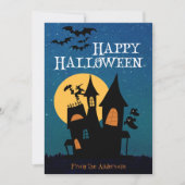 キュイ幽霊のよく出るハウスハッピーハローウィンカスタム シーズンカード (正面)