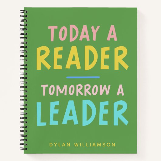 キュイ感動的ー読の引用文子供へカスタム ノートブック (正面)