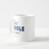 キュイ最高のアンクルエバー コーヒーマグカップ (正面左)