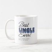 キュイ最高のアンクルエバー コーヒーマグカップ (左)