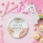 キュイ最高のテアス・ガレンティーヌの日パーティー ペーパープレート (パーティー)