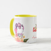 キュイ最高のフオンズフォーエバーBFFカスタムフローラ マグカップ (正面左)