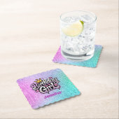 キュイ王室の誕生日ガールパーティー紙コースター ペーパーコースター (インサイチュ)