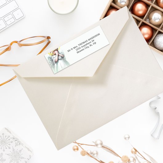 キュイ祈ズリトルエンジェル差出人住所 ラベル