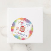 キュイ絵画ズパーティーキティキャット誕生日 フェイバータグ (インサイチュ)