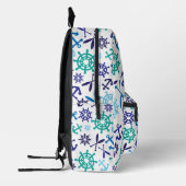 キュイ航海のプリントカットソーバッグ プリントバックパック (左)